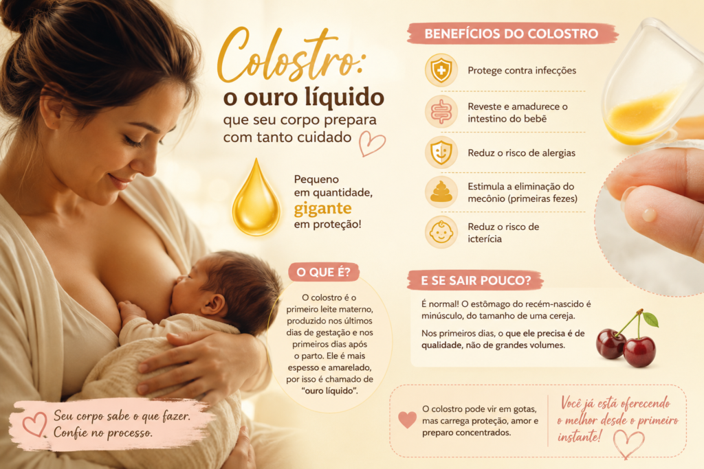 Colostro o ouro líquido
